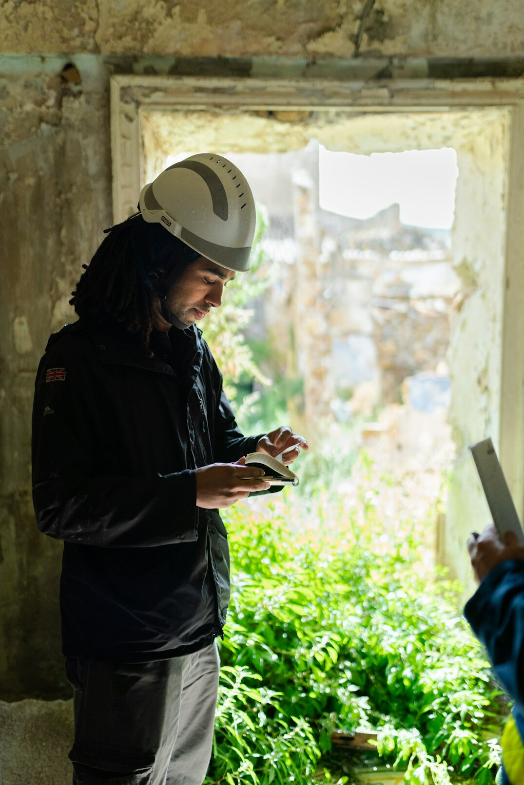 project manager reviewing tasks