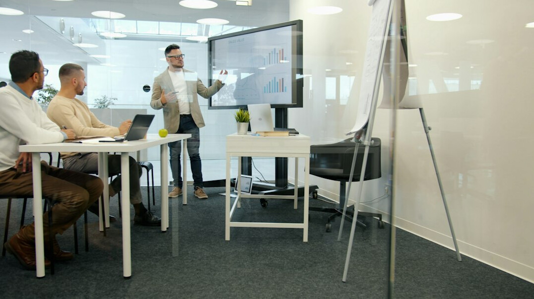 corporate training session